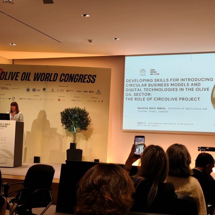 CIRCOLIVE Project Presented to an International Audience at the Olive Oil World Congress